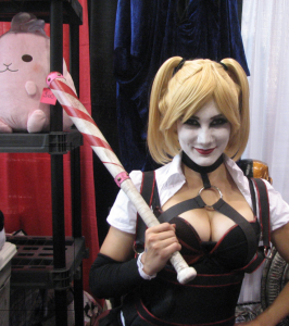 Harley Quinn cosplayer