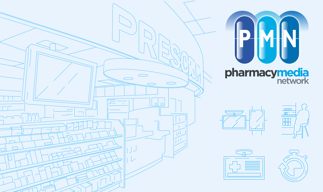 Pharmacy Media Networks Line Art