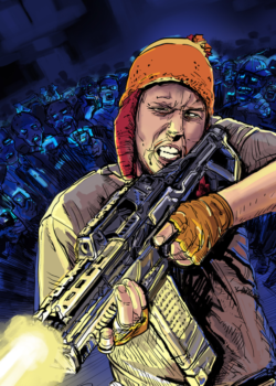 Jayne from the Firefly TV Jayne cosplayer from the TV series Firefly